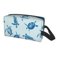 thumbnail image 1 of Uemuo Turtle Pattern Portable Toiletry Bags with Handle, Waterproof travel Make up Bags for Women, Large Capacity Travel Cosmetic Bags, 1 of 9