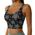 thumbnail image 1 of Uemuo Turtle Pattern Women's Sports Bra - High Impact Support, Breathable, and Comfortable Athletic Bra for Running, Yoga, and Workouts, 1 of 9