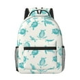 thumbnail image 1 of Uemuo Turtle Printed Student Durable Water-resistant Backpack,Travel Backpack,Outdoor Activities Backpack, Laptop Backpack, Multi-compartment Backpack, 1 of 5