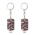 thumbnail image 1 of Uemuo Various Languages Mother Pattern Rectangular Metal Keychain - Durable, Stylish, and Personalized Key Ring for Men and Women,Engraved Keychain,Gift Slim Sturdy Keychain, 1 of 7