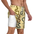 thumbnail image 1 of Uemuo Various Snake Pattern Mens Swim Trunks Quick Dry Board Shorts with Mesh Lining, Stretch Beach Shorts Quick Dry No-Chafing Board Shorts-Medium, 1 of 9