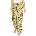 thumbnail image 1 of Uemuo Various Snake Pattern Women's Wide Leg Palazzo Lounge Pants with Pockets Light Weight Loose Comfy Casual Pajama Pants-Medium, 1 of 9