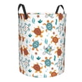 thumbnail image 1 of Uemuo Various Turtle Pattern Circular Laundry Hamper Basket with handles,Collapsible laundry basket,Large capacity laundry hamper,Laundry Organizer-Small, 1 of 8