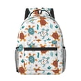thumbnail image 1 of Uemuo Various Turtle Printed Student Durable Water-resistant Backpack,Travel Backpack,Outdoor Activities Backpack, Laptop Backpack, Multi-compartment Backpack, 1 of 5