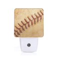 thumbnail image 1 of Uemuo Vintage Baseball Night Light, Night Lights Plug into Wall, Dusk to Dawn Sensor Warm White Led Night Light 0.5W-EU, 1 of 9