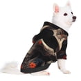 thumbnail image 1 of Uemuo Vintage Butterfly Flower Skull for Winter Dog Hoodie Sweatshirts with Pockets Warm Dog Clothes for Small Dogs Chihuahua-Medium, 1 of 8