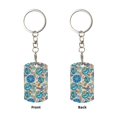 thumbnail image 1 of Uemuo Vintage Floral Butterflies Pattern Rectangular Metal Keychain - Durable, Stylish, and Personalized Key Ring for Men and Women,Engraved Keychain,Gift Slim Sturdy Keychain, 1 of 7