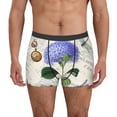 thumbnail image 1 of Uemuo Vintage Flower Pattern Men's Boxer Briefs,Trunk Anti-Chafing,Comfortable, Durable, and Stylish Underwear-X-Large, 1 of 9