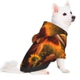 thumbnail image 1 of Uemuo Vintage Sunflower Cow B for Winter Dog Hoodie Sweatshirts with Pockets Warm Dog Clothes for Small Dogs Chihuahua-Medium, 1 of 8