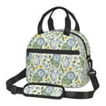 thumbnail image 1 of Uemuo Vintage Utensils Printed Lunch Bag Lunch Box Reusable Insulated Lunch Tote Bag, Leakproof Thermal Cooler Sack Food Handbags Case High Capacity, 1 of 5