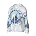 thumbnail image 1 of Uemuo Not All Who Wander Are Lost2 Pattern Women's Full Zip UPF 50+ Sun Protection Hoodie Jacket Long Sleeve Sun Shirt Hiking Outdoor Performance with Pockets-, 1 of 9