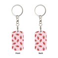thumbnail image 1 of Uemuo Watermelon Ice Cream Pattern Rectangular Metal Keychain - Durable, Stylish, and Personalized Key Ring for Men and Women,Engraved Keychain,Gift Slim Sturdy Keychain, 1 of 7