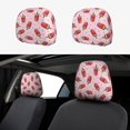 thumbnail image 1 of Uemuo Watermelon Ice Cream Printed 2 PCS Car All-Inclusive Headrest Cover, Headrest Protector, Soft Elastic Breathable Seat Headrest Anti-Dirty Cover Headrest Cover Protector, 1 of 1