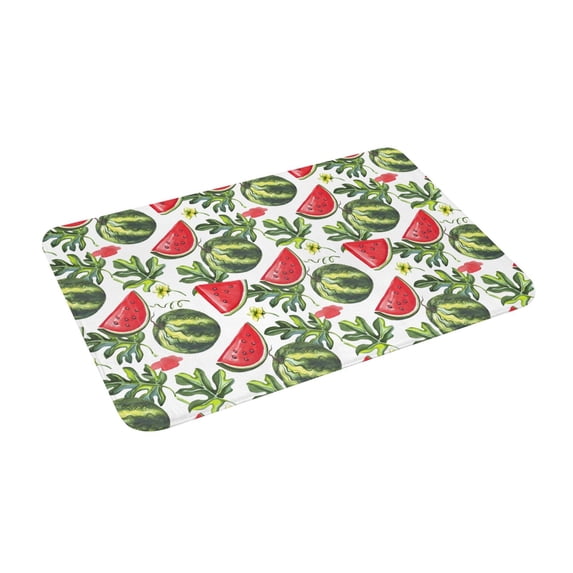 Uemuo Watermelons Printed Door Mat Indoor Doormat 16"x24",Front Back Door Mats Non Slip Entrance Rugs,Inside Doormats for Entryway