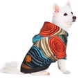 thumbnail image 1 of Uemuo Whimsical Sailboat Ocean Art for Winter Dog Hoodie Sweatshirts with Pockets Warm Dog Clothes for Small Dogs Chihuahua-Small, 1 of 8