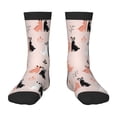 thumbnail image 1 of Uemuo White And Black Rabbit Printed Kids Boys Socks Seamless Crew Socks Crazy Funny Athletic Sport Socks for Children, 1 of 6