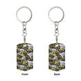 thumbnail image 1 of Uemuo White Retro Off-Road Vehicle Pattern Rectangular Metal Keychain - Durable, Stylish, and Personalized Key Ring for Men and Women,Engraved Keychain,Gift Slim Sturdy Keychain, 1 of 7