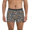 thumbnail image 1 of Uemuo Wildflowers Pattern Men's Boxer Briefs,Trunk Anti-Chafing,Comfortable, Durable, and Stylish Underwear-, 1 of 9