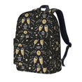 Uemuo Wine Glass Pattern Backpack for Work and Travel Durable and