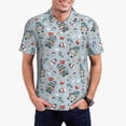 thumbnail image 1 of Uemuo Winter Gnome And Snowman for Men’s Golf Shirt – Premium Pique Cotton Polo, Soft & Breathable Casual Short Sleeve Shirt, Comfortable Activewear for Sports & Leisure-X-Large, 1 of 6