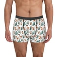thumbnail image 1 of Uemuo Winter Woodland Friends Pattern Men's Boxer Briefs,Trunk Anti-Chafing,Comfortable, Durable, and Stylish Underwear-XX-Large, 1 of 9
