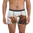thumbnail image 1 of Uemuo Yak Pattern Men's Boxer Briefs,Trunk Anti-Chafing,Comfortable, Durable, and Stylish Underwear-X-Large, 1 of 9