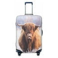 thumbnail image 1 of Uemuo Yak Printed Washable Luggage Cover - Fashion Suitcase Protector Fits 18-32 Inch Luggage -Small, 1 of 9