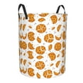 thumbnail image 1 of Uemuo Yellow Biscuit Pattern Circular Laundry Hamper Basket with handles,Collapsible laundry basket,Large capacity laundry hamper,Laundry Organizer-Medium, 1 of 8
