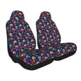 thumbnail image 1 of Uemuo mushroom Skull star Pattern Car Seat Covers for Front Seats Waterproof Seat Covers for Cars, Universal Auto Front Seats Protector Fits for Car-1, 1 of 6