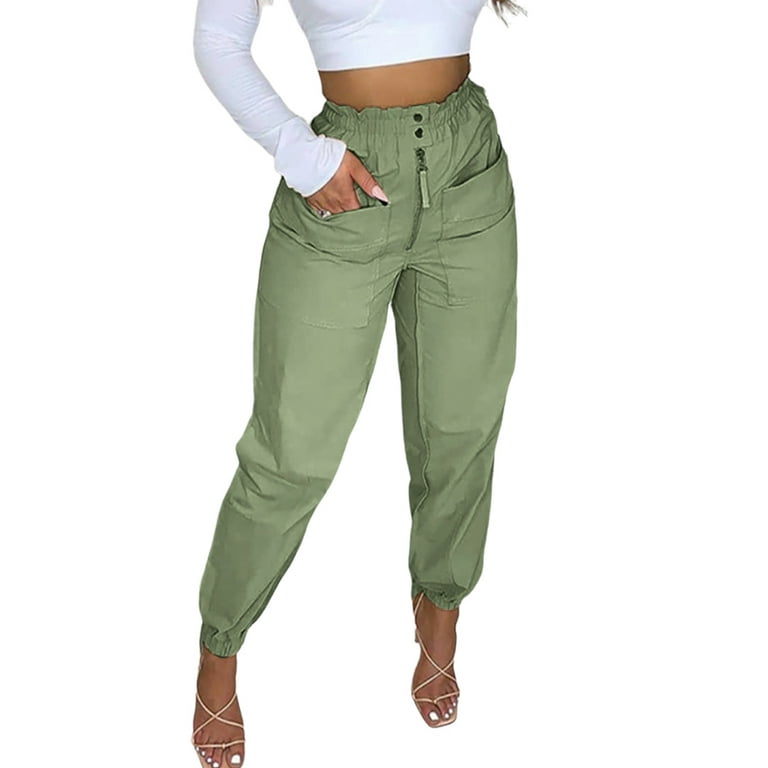 Uerlsty Womens Lagenlook Italian Magic Pants Ladies Casual Stretch