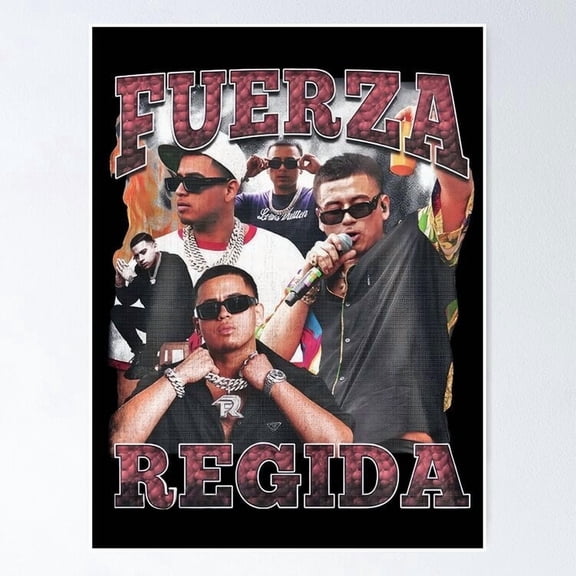 Uerza Regida Music Poster Wall Art Print For Home Decor Living Room Bedroom Office