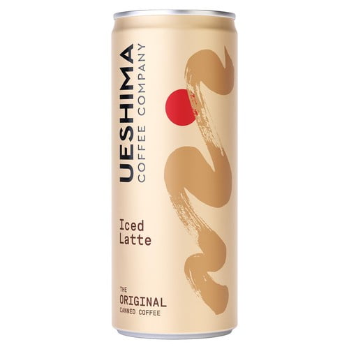 Ueshima Iced Latte 250ml, British Import (Pack of 6)