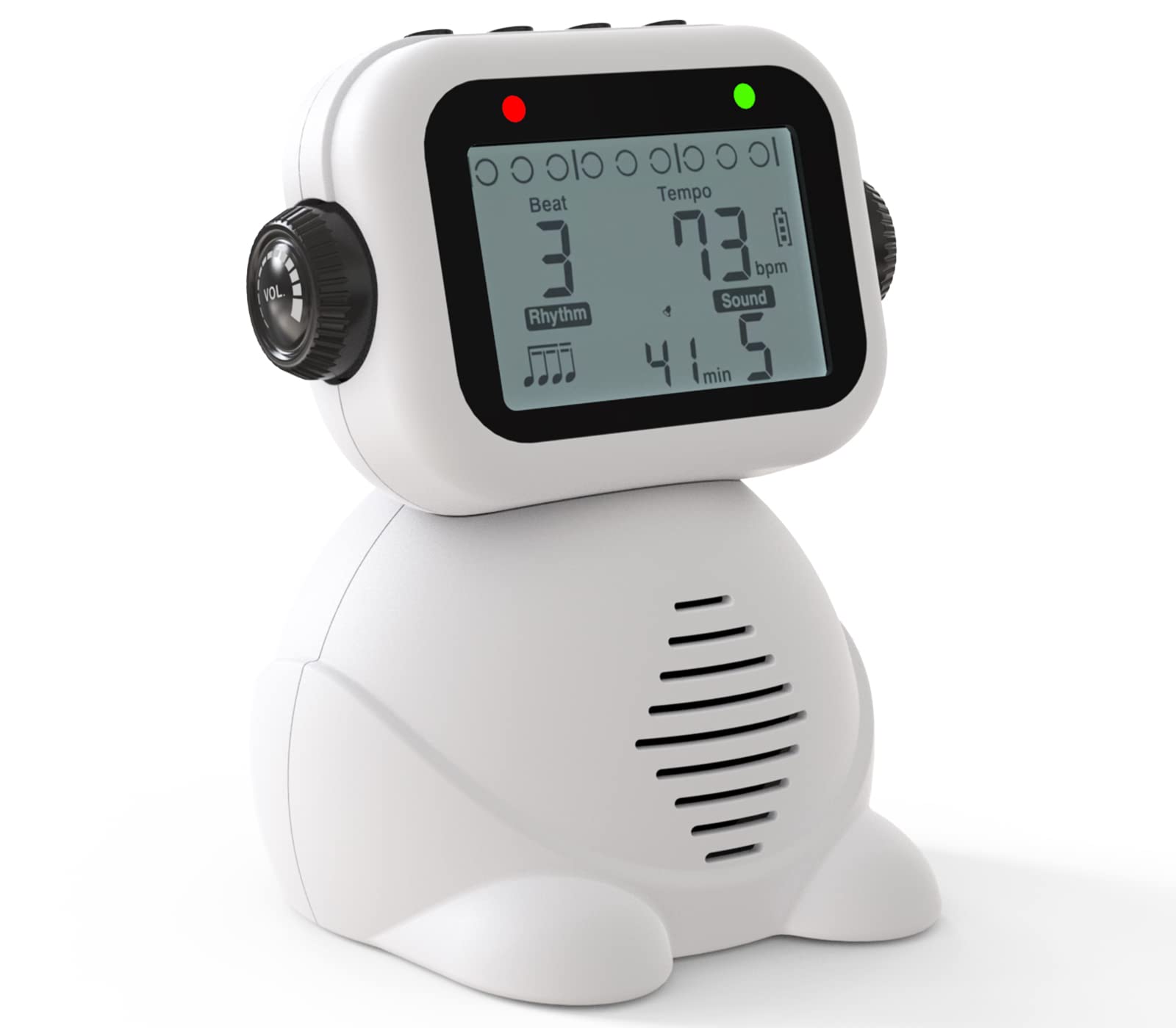 Ueteto Metronome, Digital Voice Metronome with Timer, Rechargeable