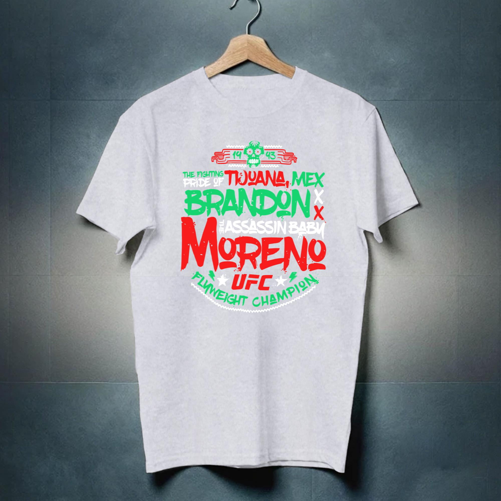 Ufc Brandon Moreno Flyweight Champion Shirt-TH5616 - Walmart.com
