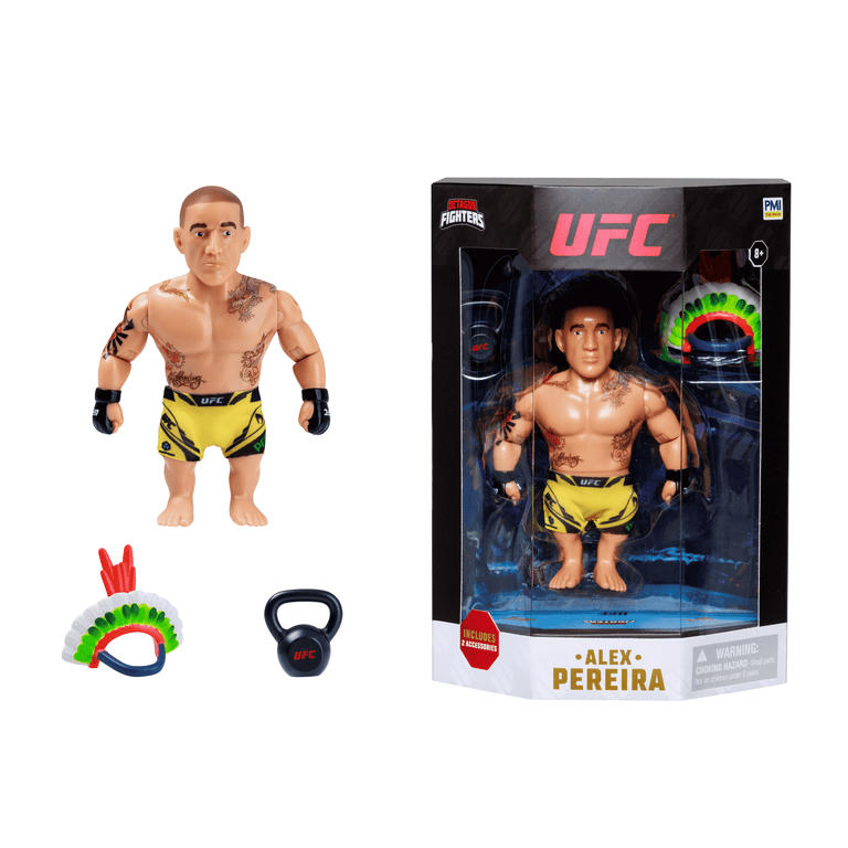 UFC Alex Pereira 4.5 Inch Action Figure with Accessories