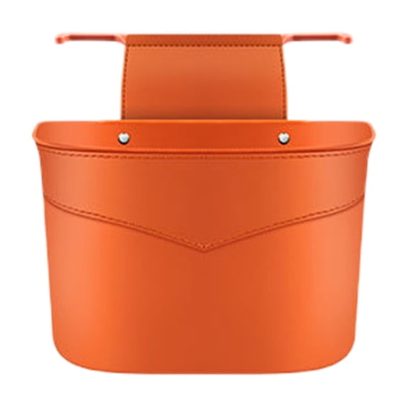 Ufehgfjh Car Trash Can Small Trash Can Car Mounted Multifunctional Storage Bin Car Garbage Bin Car Mounted Hanging Storage Bin Storage Bag Car Accessories Random Shipment