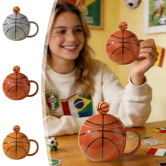 Ufehgfjh Mug Mugs Shaped Ceramic Mug Noveltys Sports Coffee Mug Gift Set for Lovers Athletes Coaches Applicable to Home Office Sports Themed Gifts Random Shipment