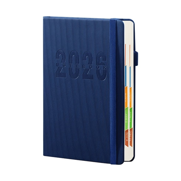 Ufehgfjh Notebooks Cute Notebook 2026 Weekly Planner Notebook Hardcover 2026 Calendar Planner with Monthly Tab 80gsm Thick Paper Daily Planner 365-Day Office Plan