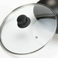 thumbnail image 1 of Ufehgfjh Universal Lids, Cookware Glass Lid Tempered Glass Frying Pan Lid with Sturdy Handle Universal Fit Thickened Tempered Glass Cover for Saute Pans Skillets Cooking, Pot Lid, 1 of 6