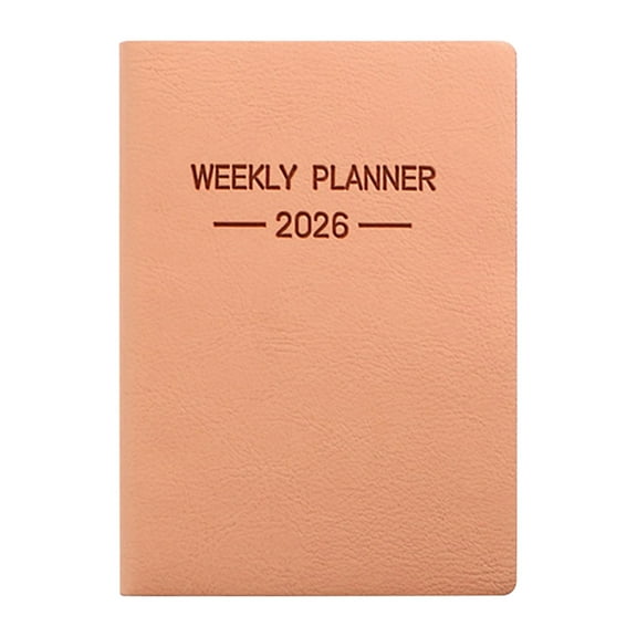 Ufehgfjh Notebooks Cute Notebook A7 Mini Notebook Organizer Planner Daily Planner Notebook Travel Diary Thickened Wear-Resistant Portable for Study Room Classroom Study Lounge