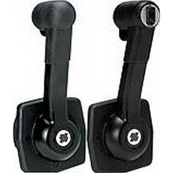 Uflex B184 Single Lever Side Mount Control with Positive Lock-In Neutral and Trim Switch