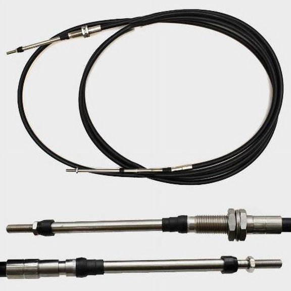 Uflex Boat Bulkhead Control Cable C64BCX20 | 4300 / 43BC Series 20 FT