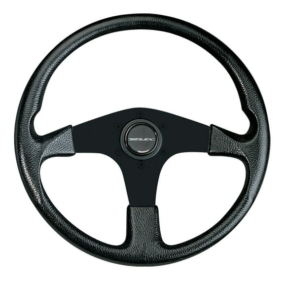 Uflex USA CORSE B-B Corse Steering Wheel - Black Spokes