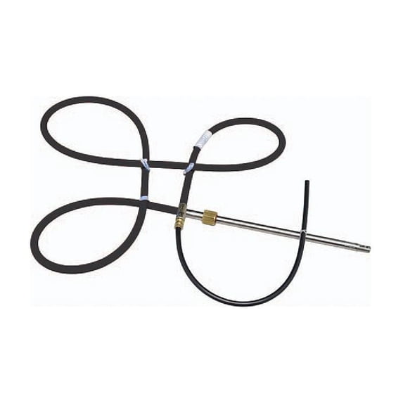 Uflex M90BX07 M90 Universal Mach Performance Rotary Steering Cable, 7' Black