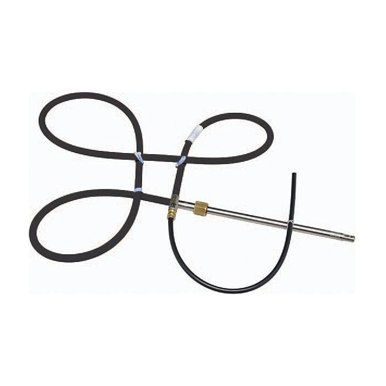 Uflex Universal Instruments Uflex M90X24 M90 Universal Mach Performance Rotary Steering Cable, 24 ...