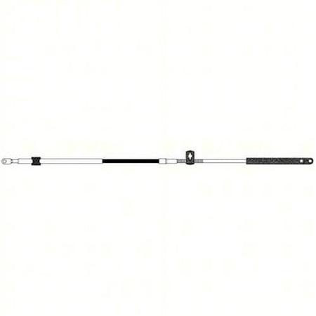 New Mercury/mercruiser Control Cables - Standard uflex C5x16 Length 16'