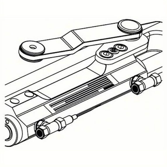 Uflex UC128SVS2P; Cylinder-Silversteer V 2 Port
