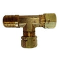 thumbnail image 1 of Uflex Male Run T-Fitting - 3/8" x 3/8" Tube x 1/4" NPT, 1 of 2