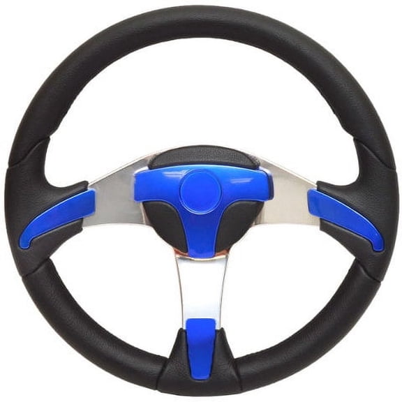 Uflex USA Boat Steering Wheel GORGONA-BL/P/CP | Metallic Blue