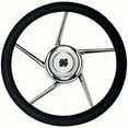 thumbnail image 1 of Uflex Steering Whl-Black Grip SS 5-Spk - V01, 1 of 1